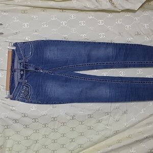 SO NIKKI, size 12. Low rice, blue jeans, waist 12"